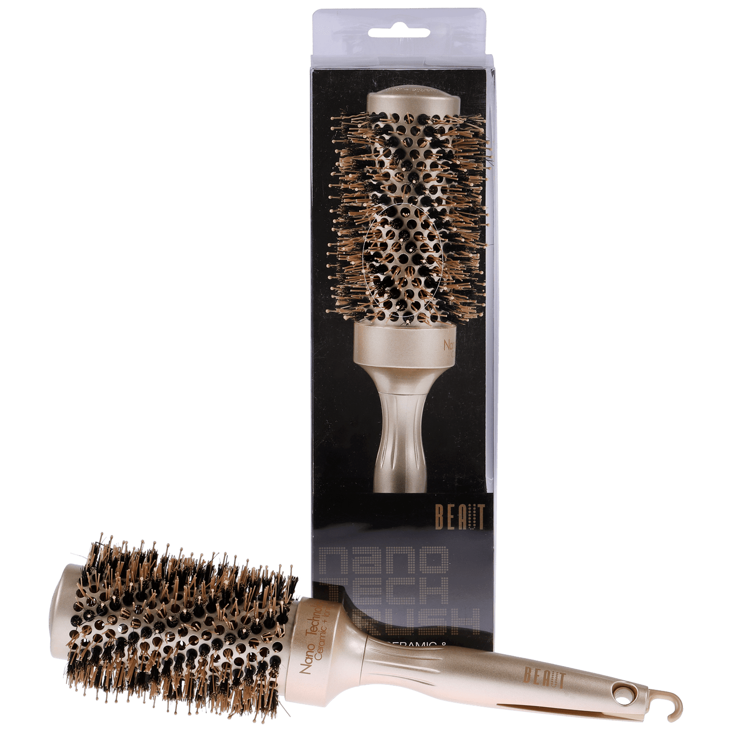 Beaut Ceramic Nanotech Hair Brush - Choose Size New