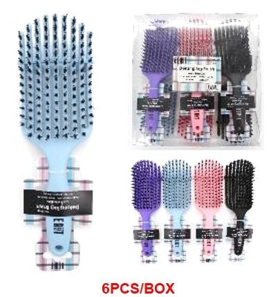 Beaut Flexible Paddle Detangling Vent Hair Brush with Bristles