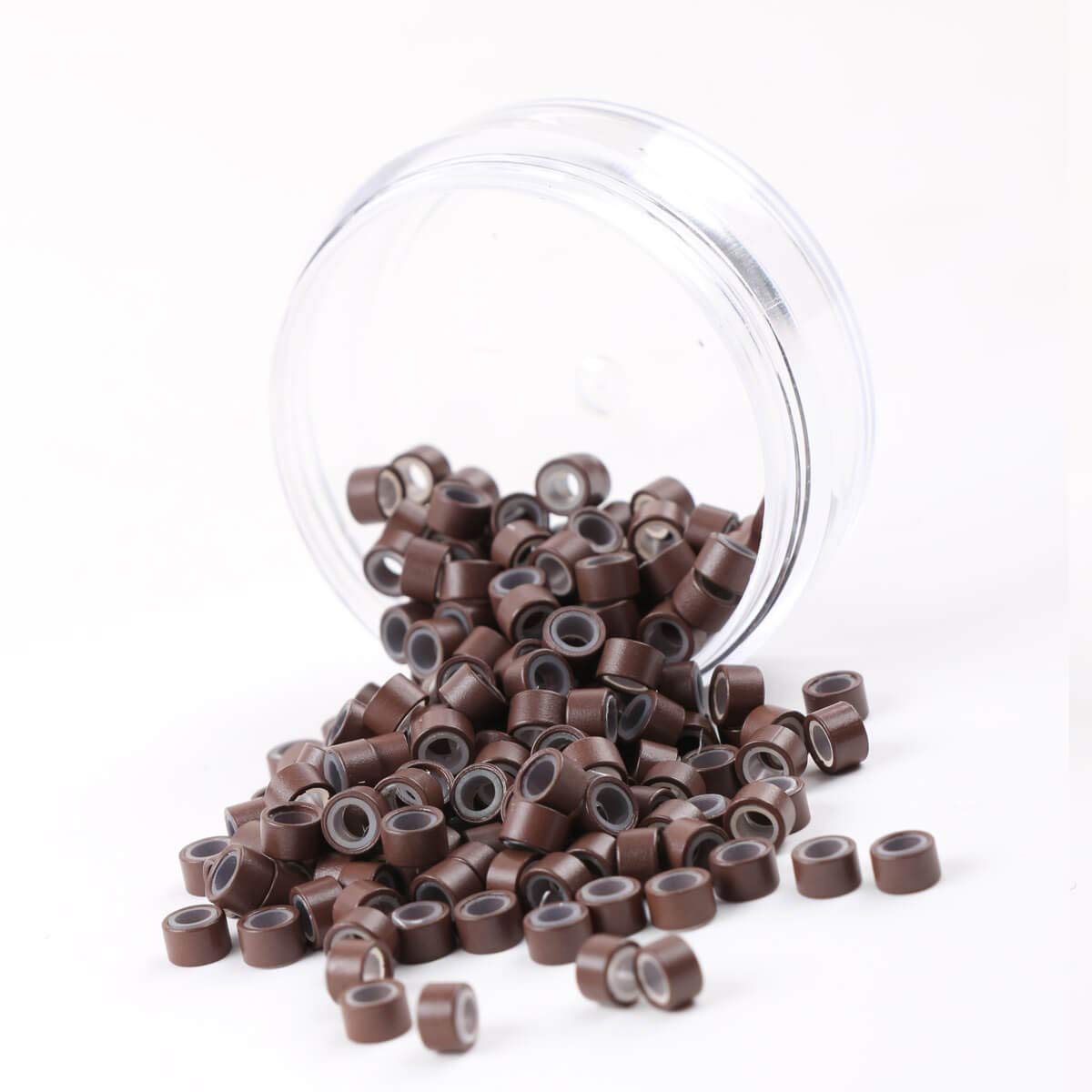 Beaut Micro Ring With Silicone 5 mm (100 pcs) Hair Extension