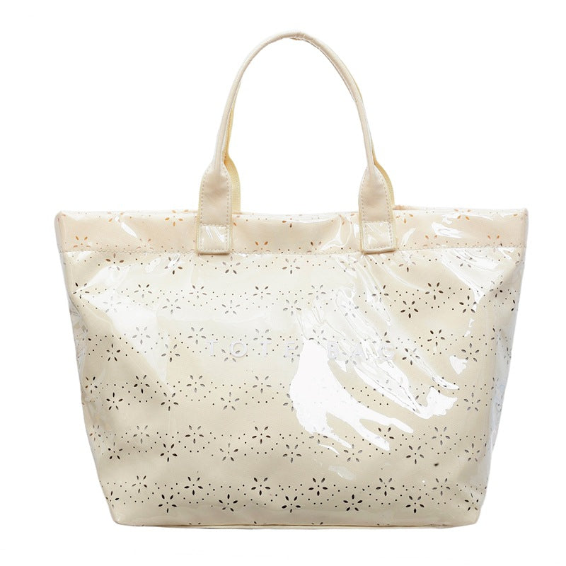 Spring Minimalist High-Capacity Commuter Tote Bag