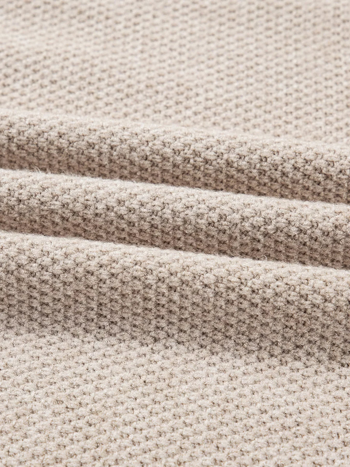 Color Block Knit Striped Sleeve Detail Casual Sweater