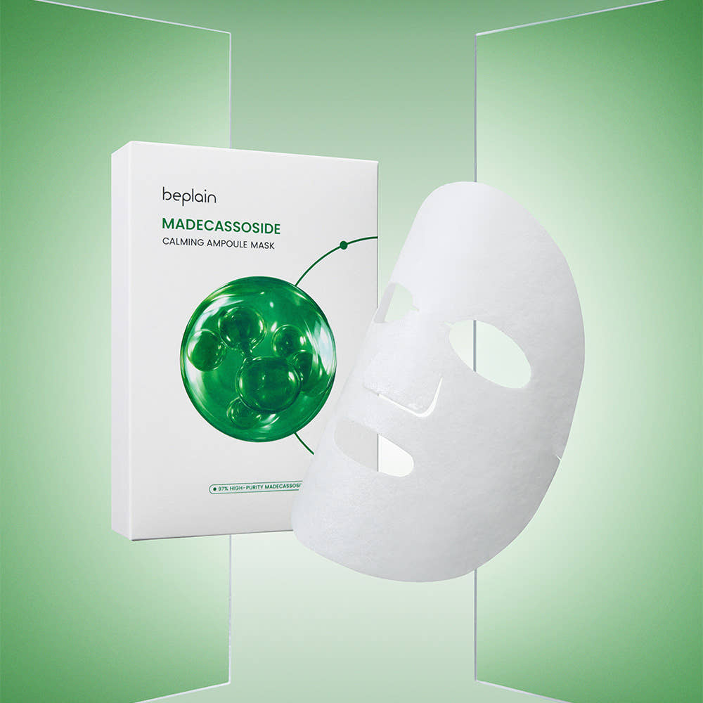 beplain Madecassoside Calming Ampoule Mask 24ml X 10ea