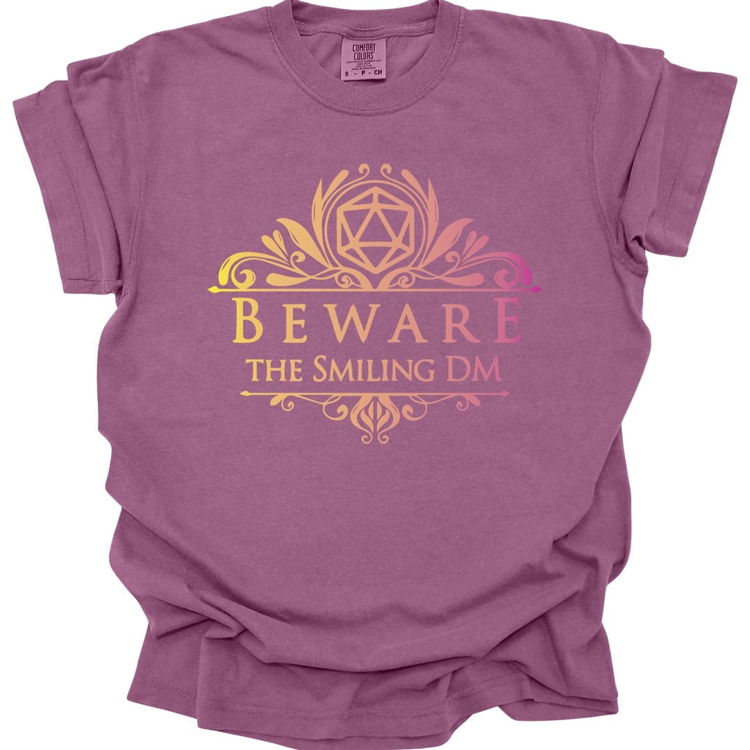 Beware the Smiling DM Shirt - Comfort Colors