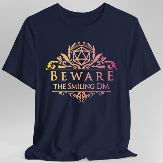 Camiseta Cuidado con el DM Sonriente