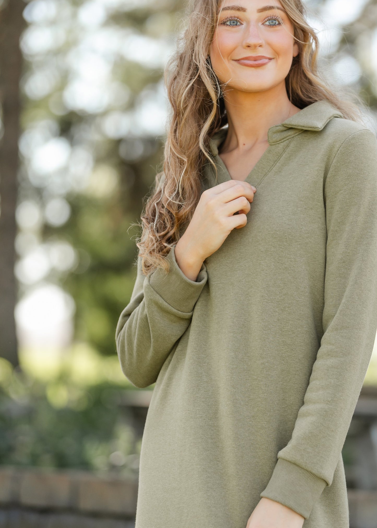 Vestido tipo sudadera Bexlie