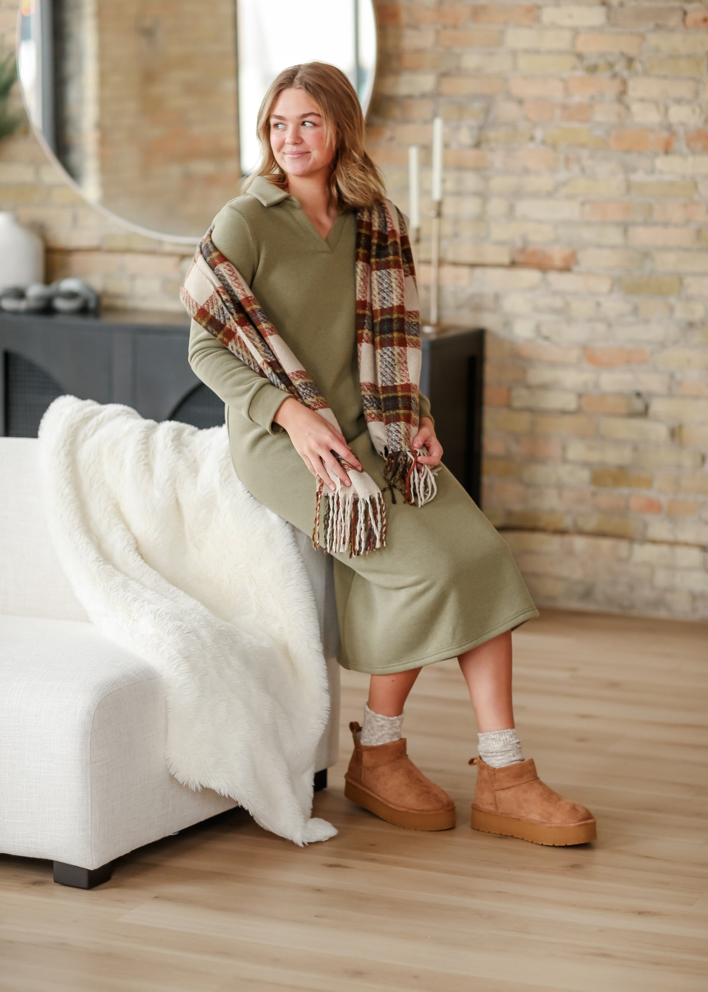 Vestido tipo sudadera Bexlie