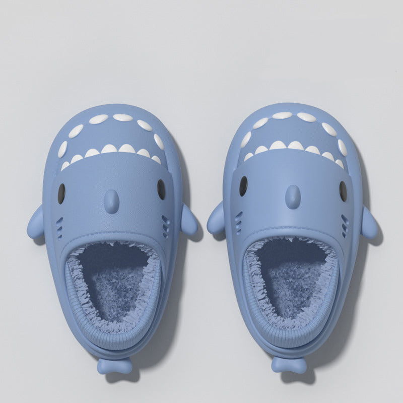 Unisex Shark Slippers Warm House Shoes