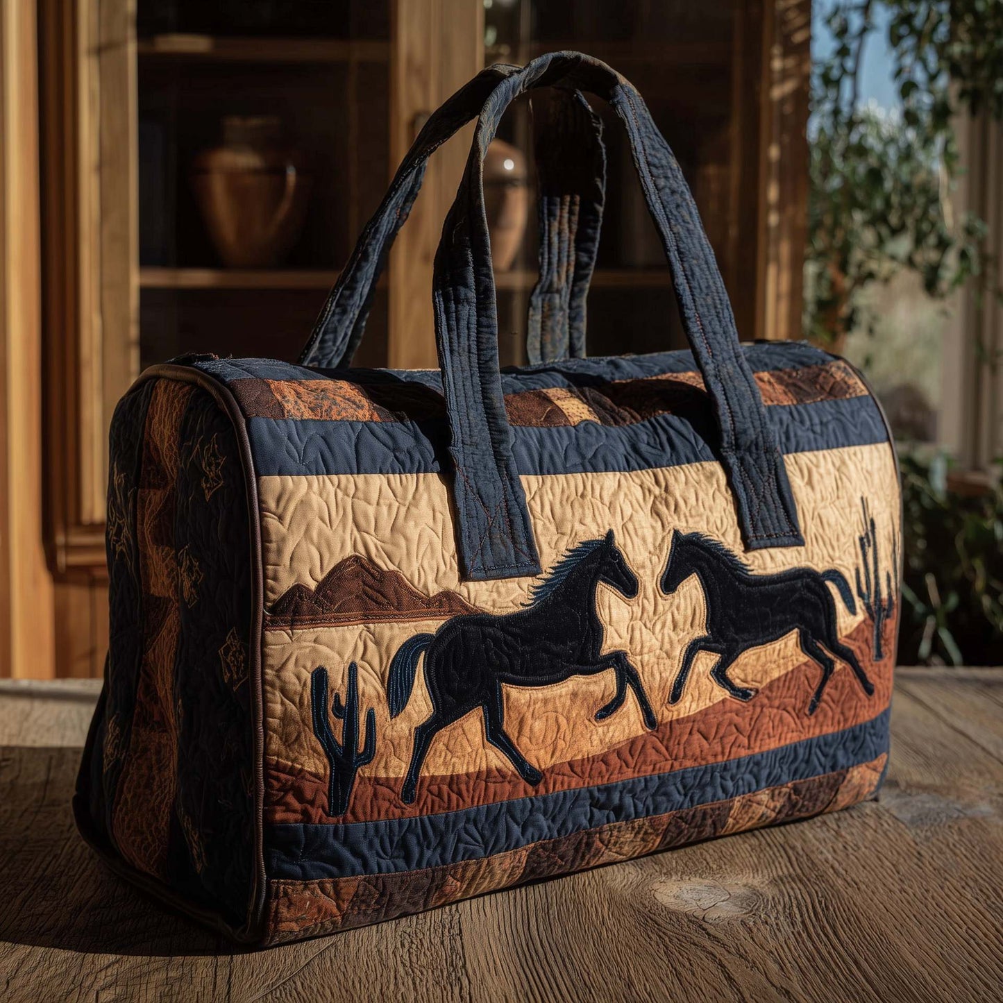 Short-Distance Handheld Quilted Travel Bag