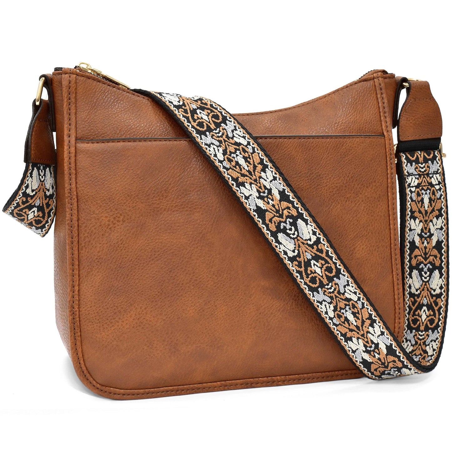 Women's Retro Solid Color Messenger Bag