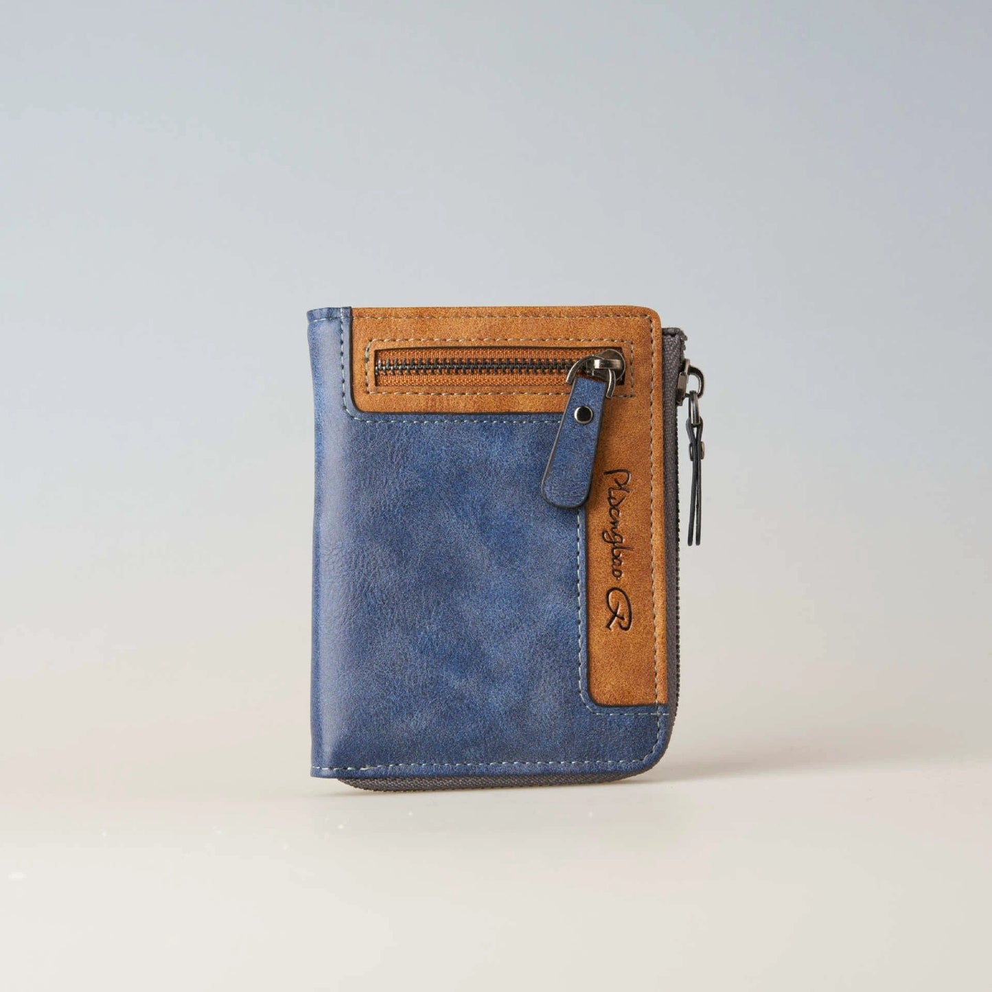 Men's Multi-functional Short Zipper Wallet