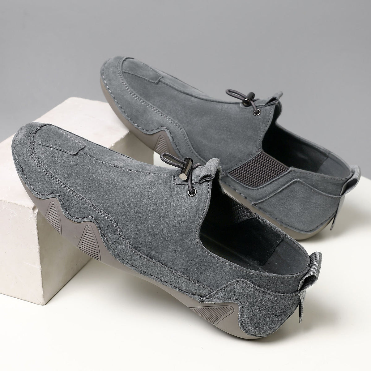 Men's Leather Casual Flats