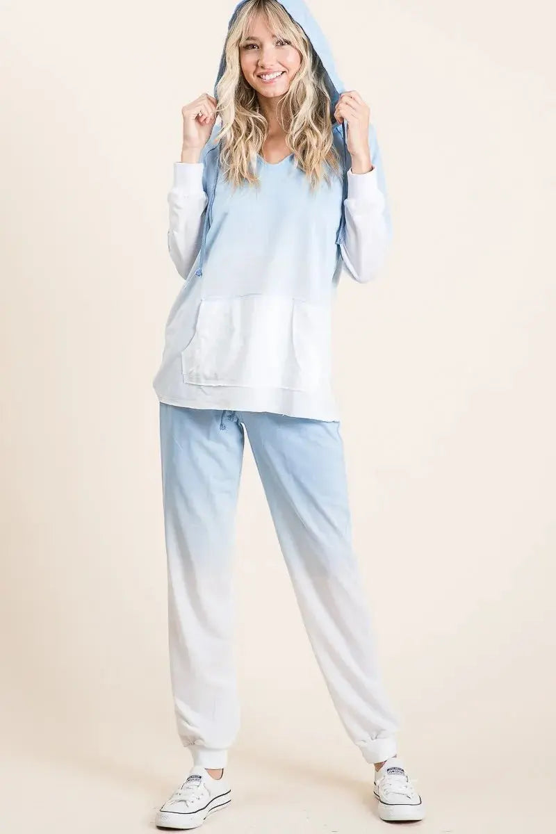 Trendsi Deep Dye Knit Pants Women's Casual Bottoms Comfortable All-Day Wear