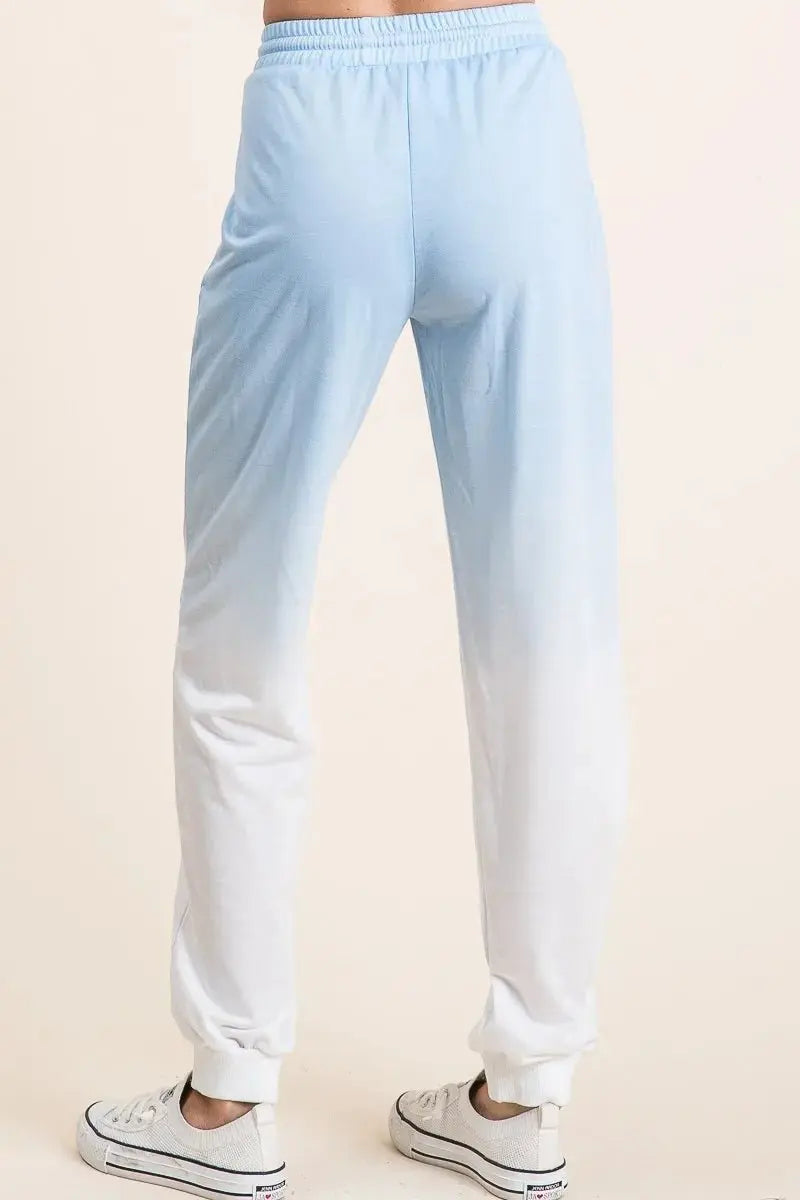 Trendsi Deep Dye Knit Pants Women's Casual Bottoms Comfortable All-Day Wear