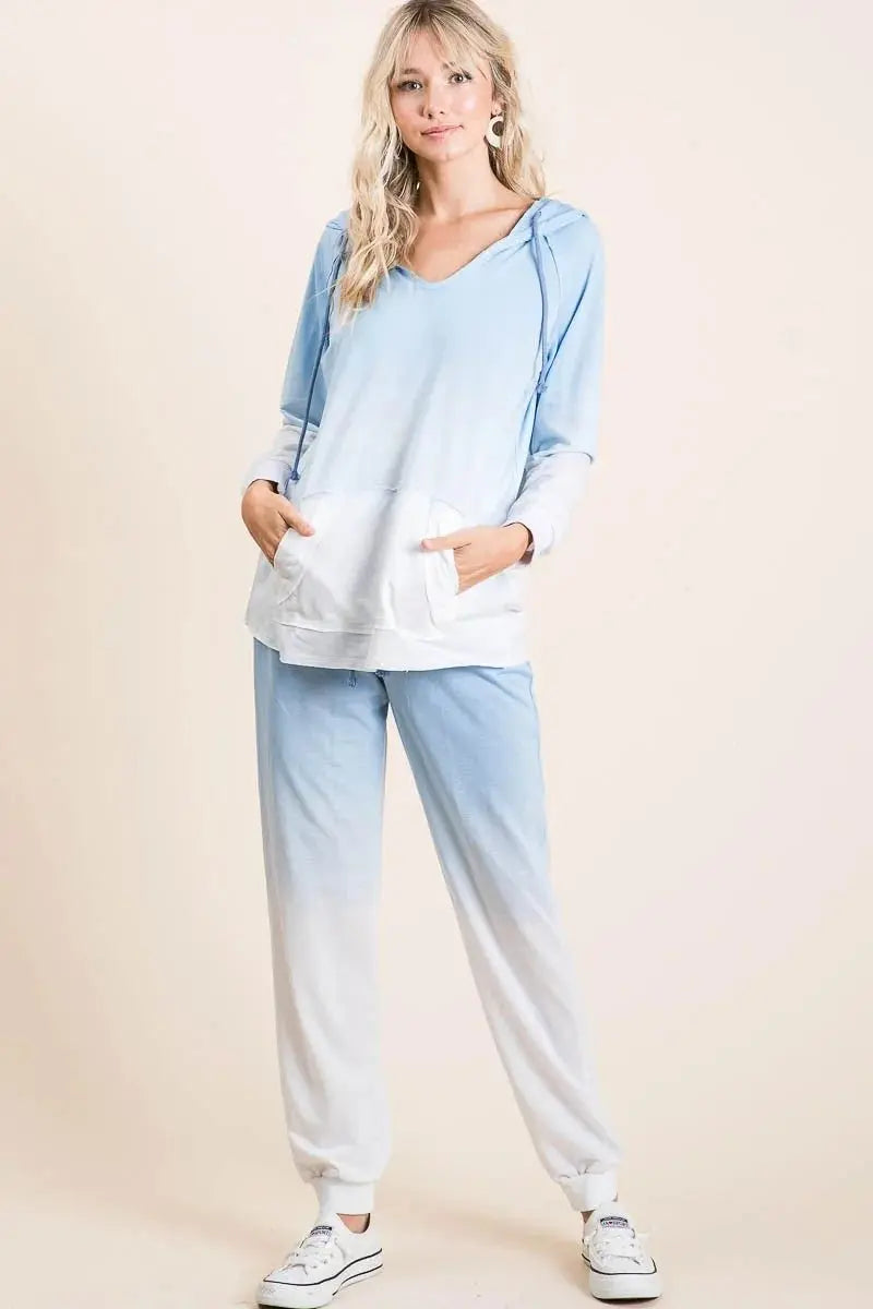 Trendsi Deep Dye Knit Pants Women's Casual Bottoms Comfortable All-Day Wear