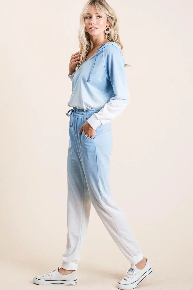 Trendsi Deep Dye Knit Pants Women's Casual Bottoms Comfortable All-Day Wear