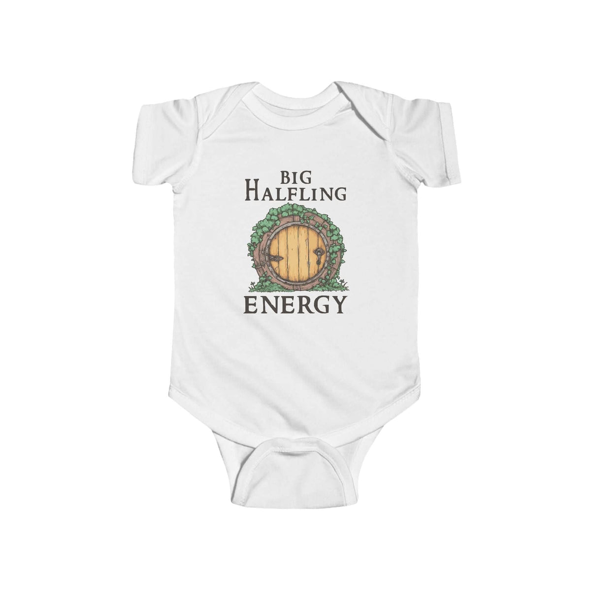 Big Halfling Energy LOTR Baby Bodysuit