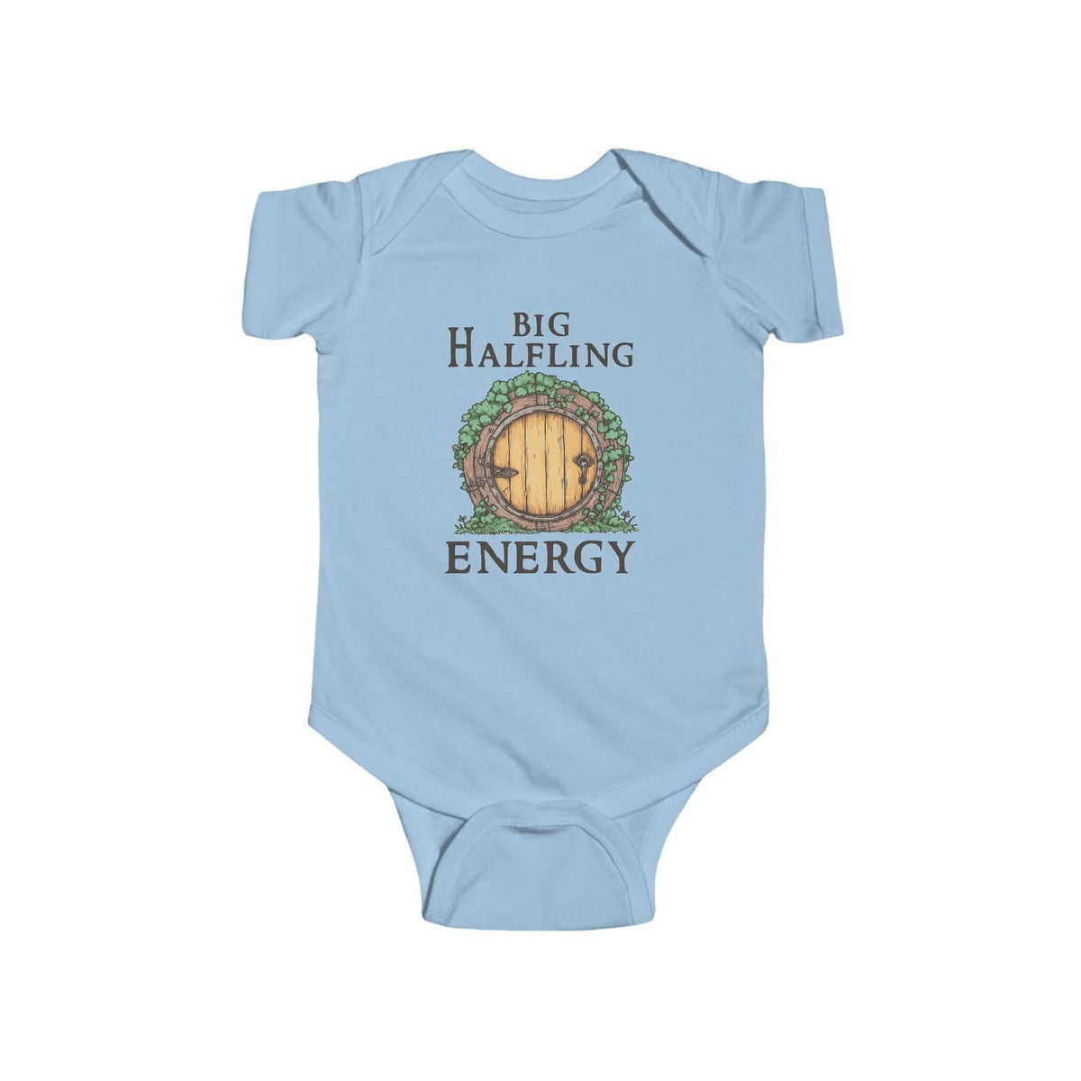Big Halfling Energy LOTR Baby Bodysuit