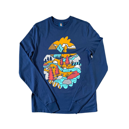 Camiseta de manga larga "Bigfoot's Wilderness"