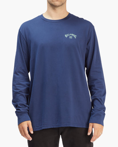 Camiseta de Manga Larga Billabong - Hombre Arch Wave Washed