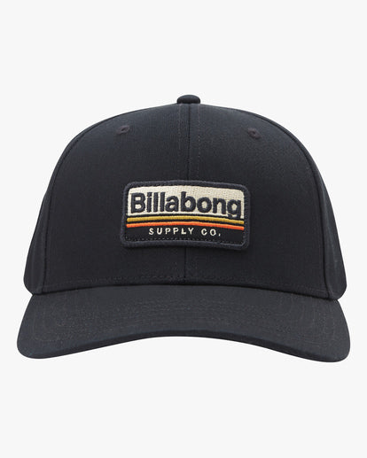 Gorra con parche y broche de presión Billabong Walled para hombre