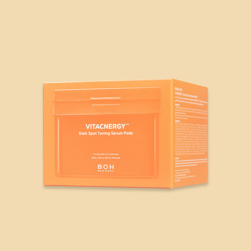 [BIO HEAL BOH] VITACNERGY Dark Spot Toning Serum Pads 280g/70ea