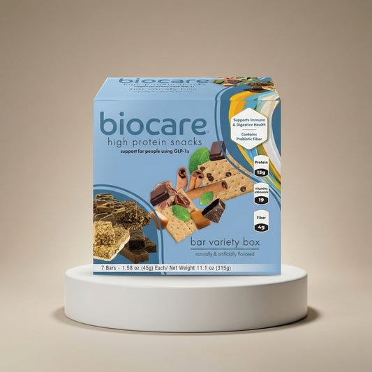 Barritas de proteína de 15g, paquete variado (7 unidades)