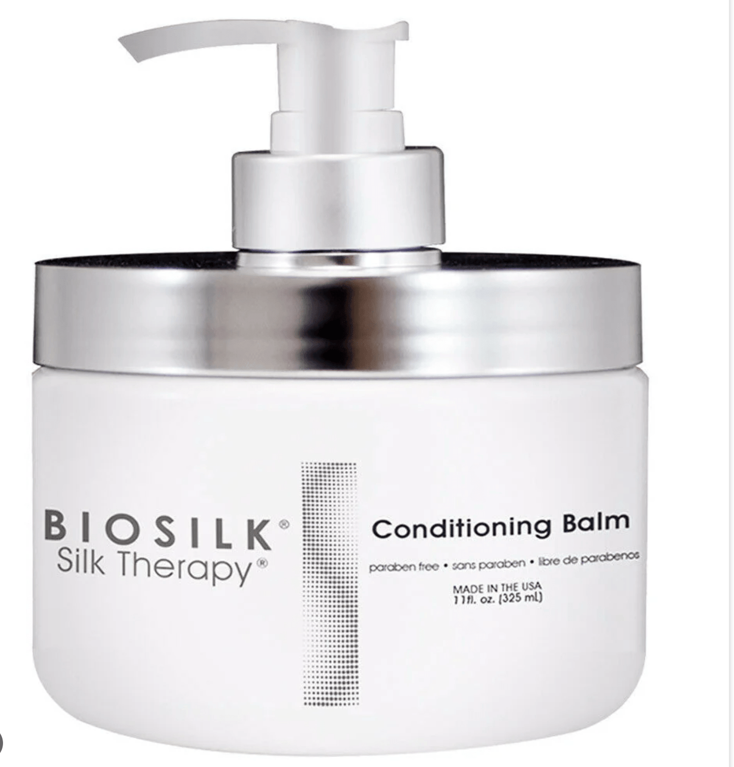 BioSilk Silk Therapy Conditioning Balm Hair Conditioner, 11 oz