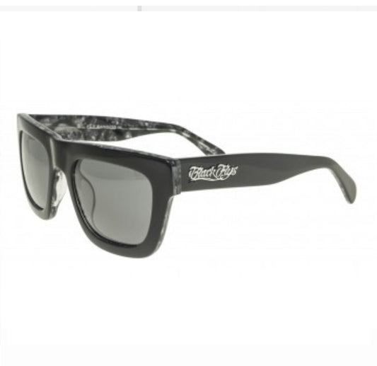Gafas de sol Black Flys Fly Bandito mármol negro brillante/humo