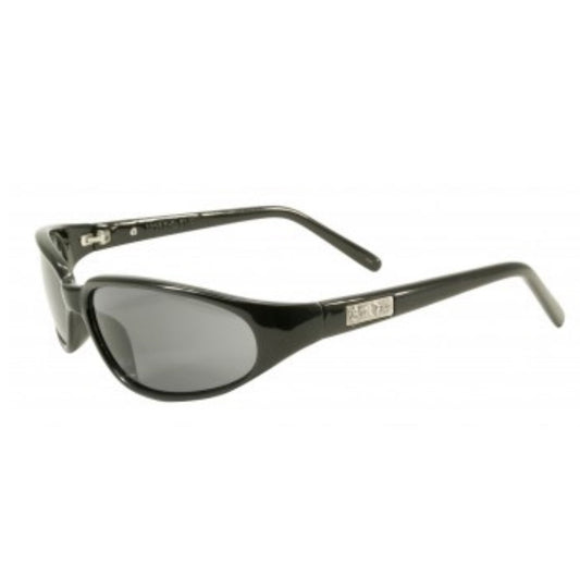 Gafas de sol polarizadas Black Flys Micro Fly negro brillante/humo