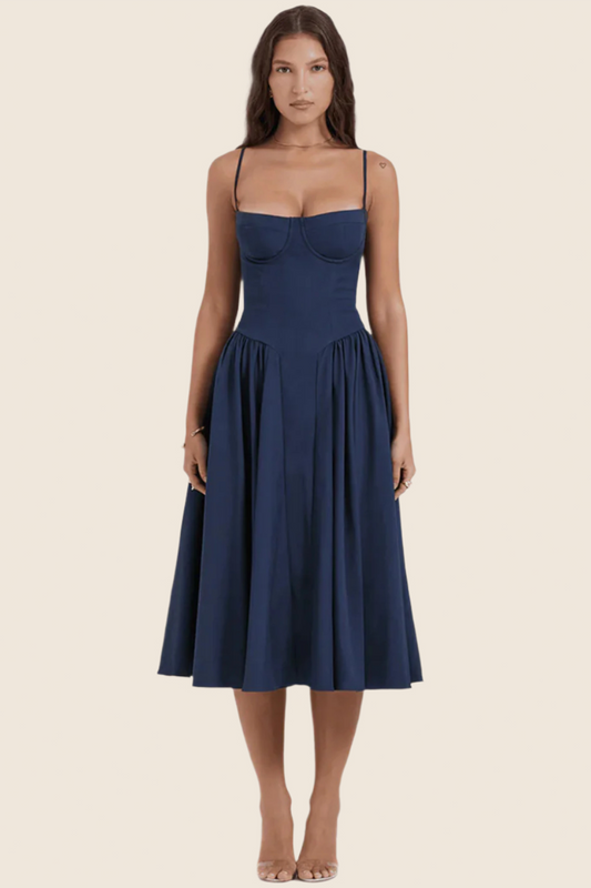 Vestido Celeste