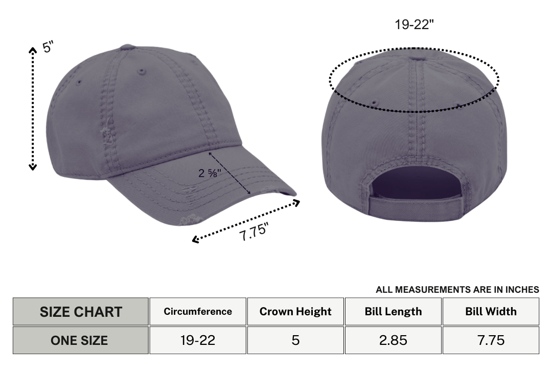 Gorra de Papá Desgastada Blackout Bats