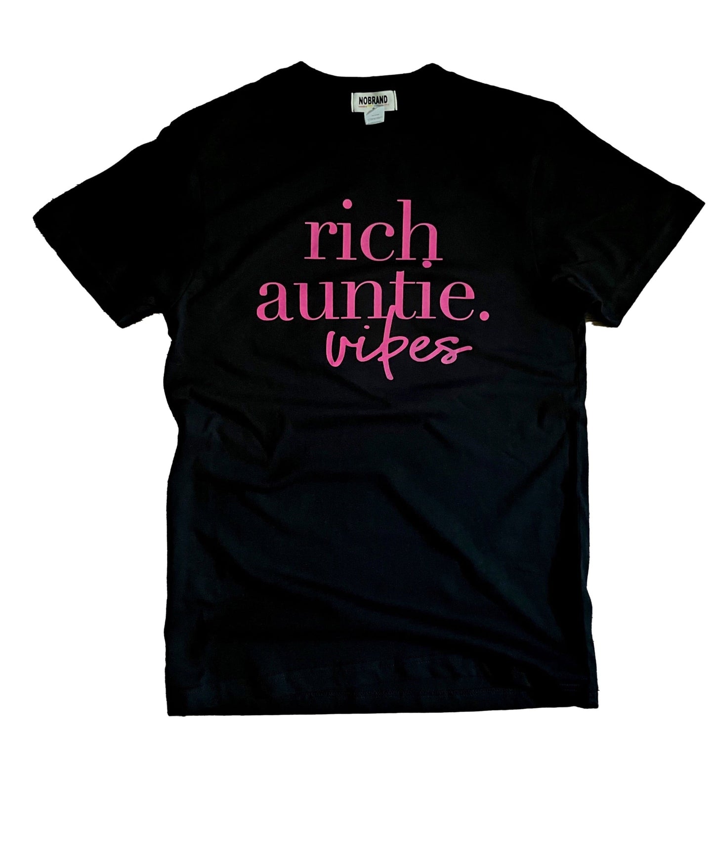 Camiseta "Vibra de Tía Rica" - Rosa {Unisex}
