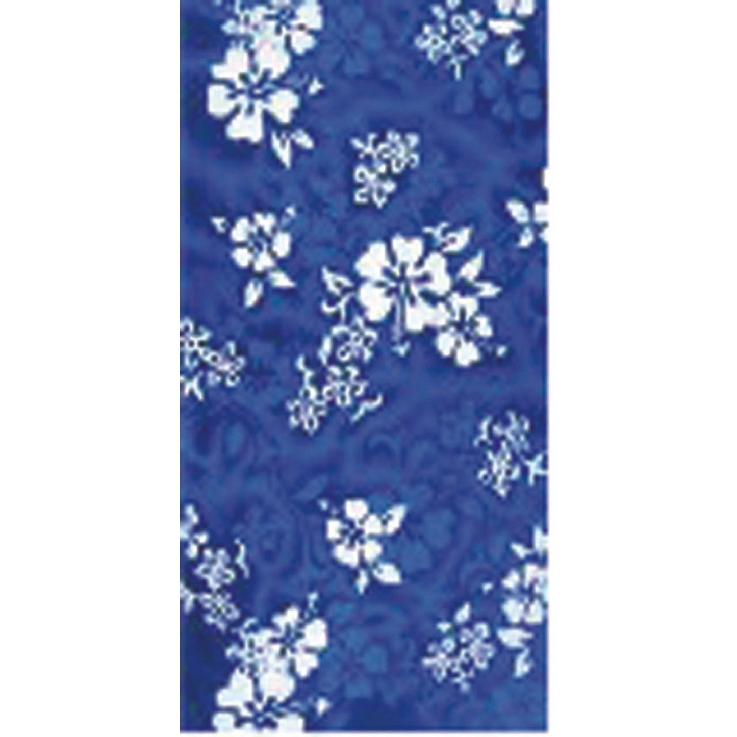 Toalla de playa Sola con hibiscos rojos/azules/azul marino de 30 x 60 pulgadas