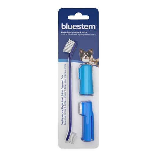 bluestem Kit de cepillo de dientes/dedal