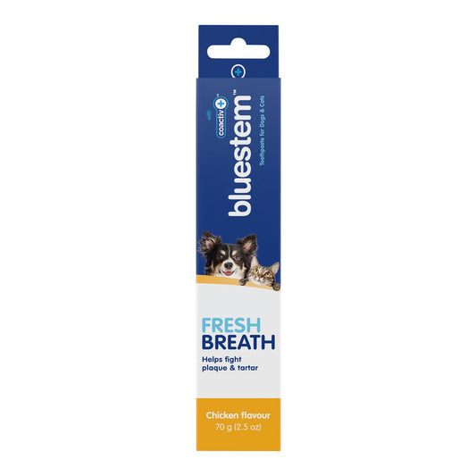 Pasta dental para perros y gatos Bluestem Coactiv+, sabor a pollo, 70 g