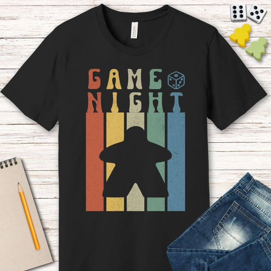 Camiseta de noche de juegos de mesa