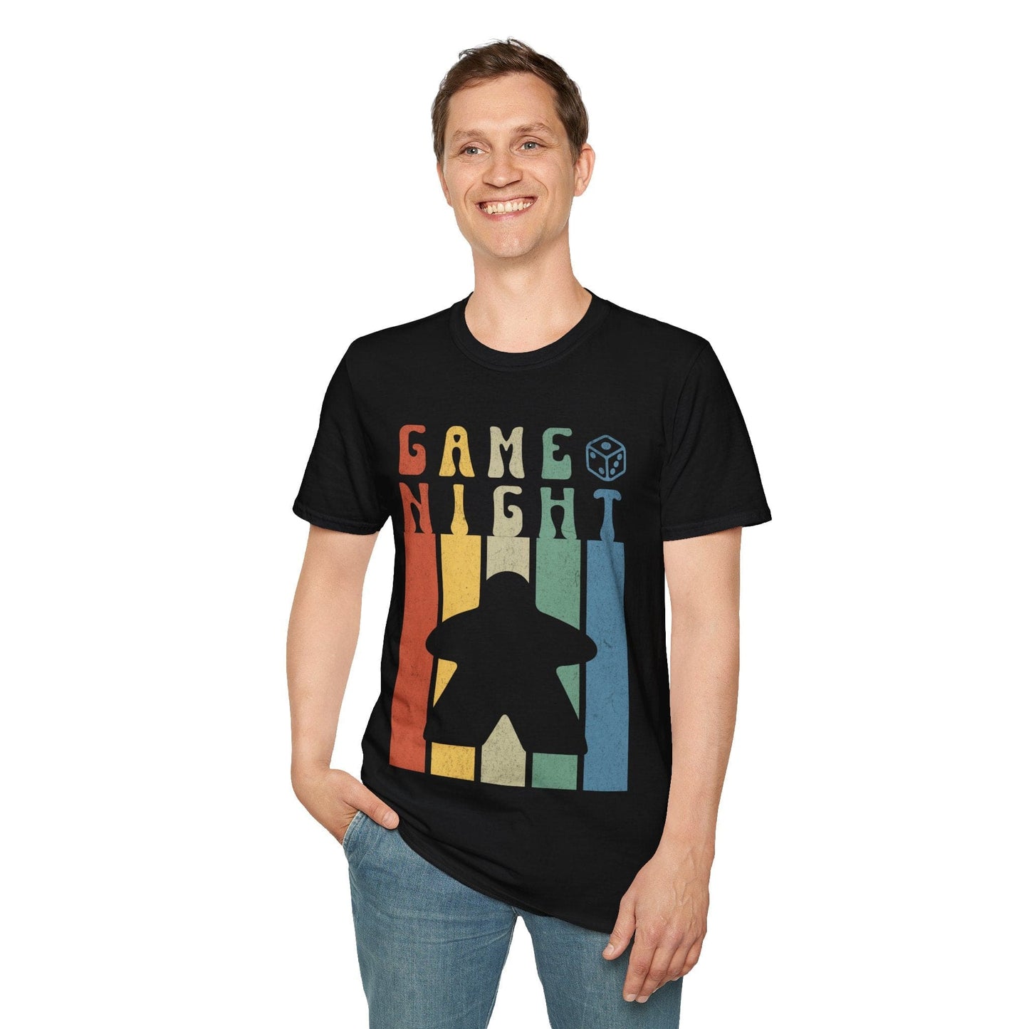 Camiseta de noche de juegos de mesa