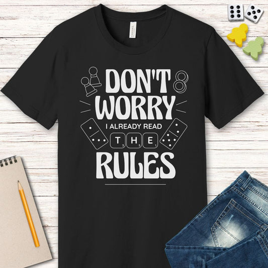 Camiseta de juegos de mesa - Leí las reglas