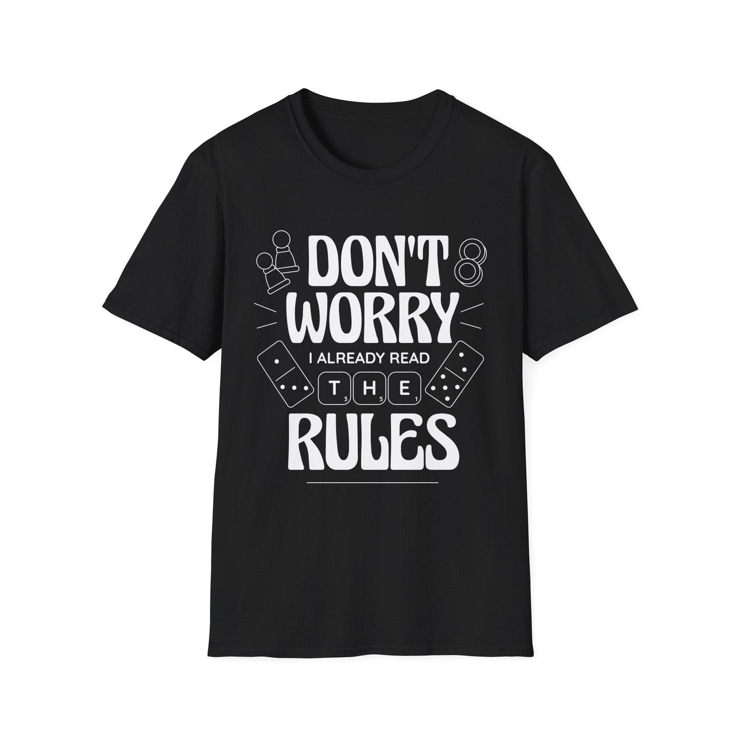 Camiseta de juegos de mesa - Leí las reglas