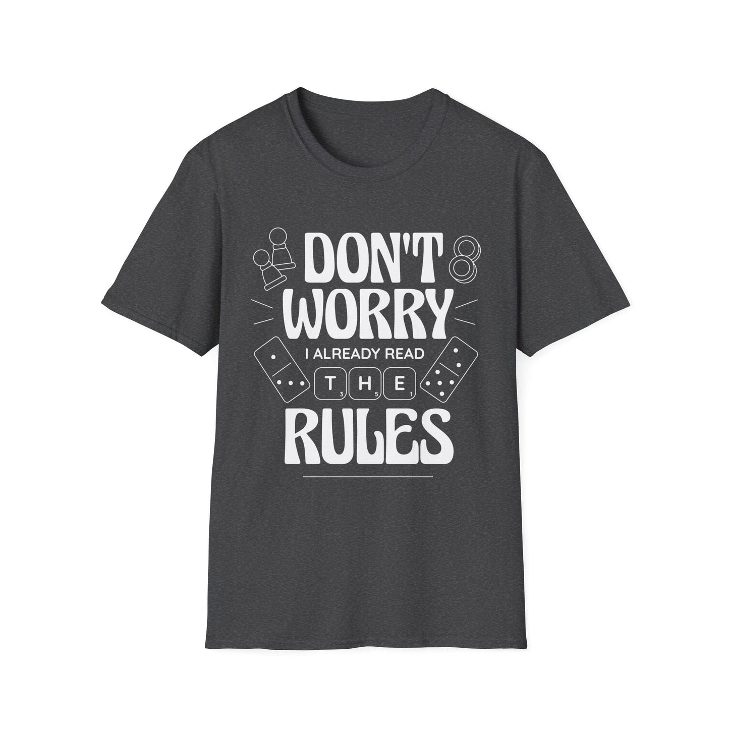 Camiseta de juegos de mesa - Leí las reglas