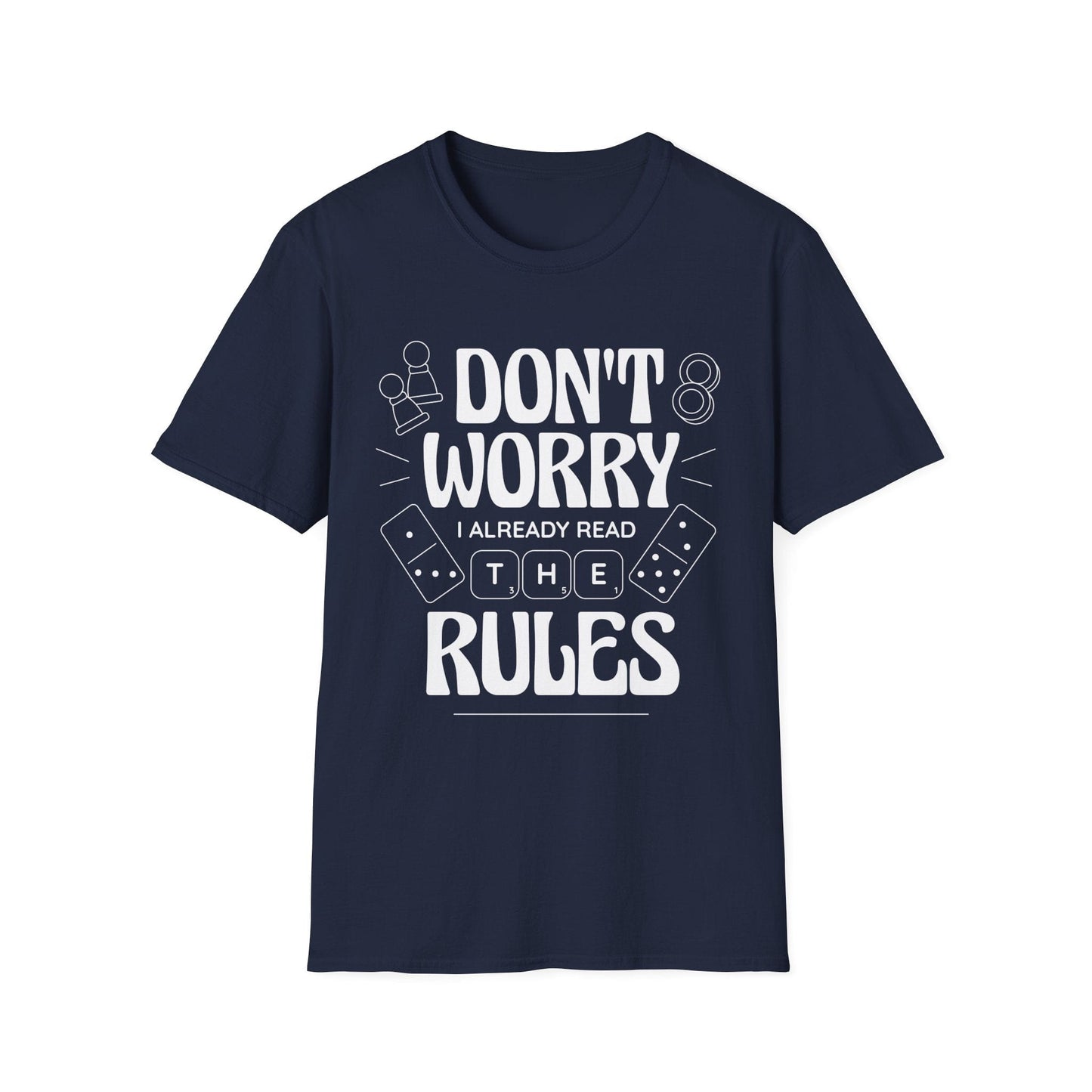 Camiseta de juegos de mesa - Leí las reglas