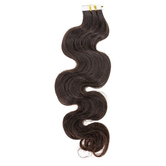 Extensiones de Cabello Adhesivas de Onda Corporal Pura 100% Cabello Humano
