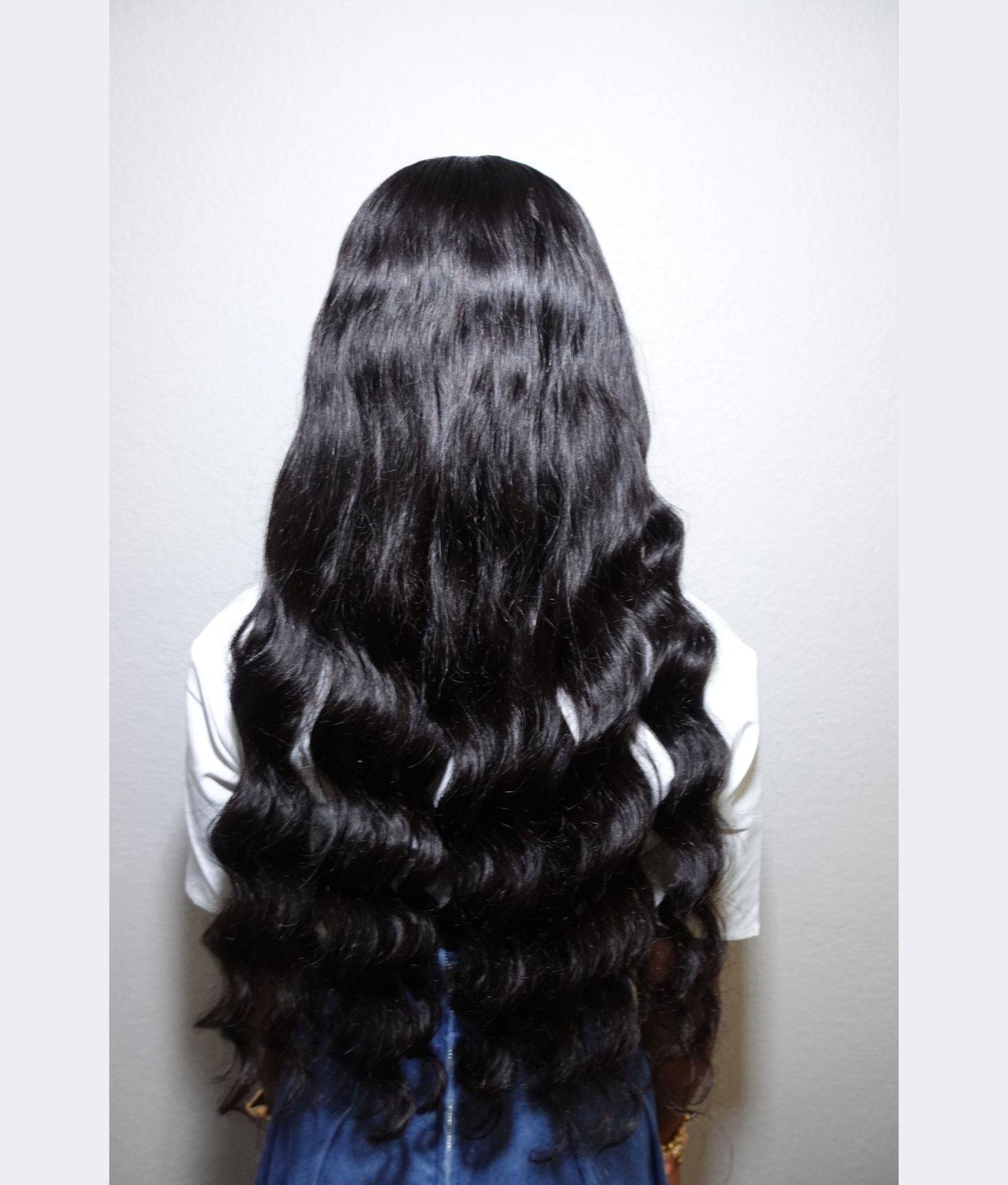 Cabello Virgen con Ondas Corporales