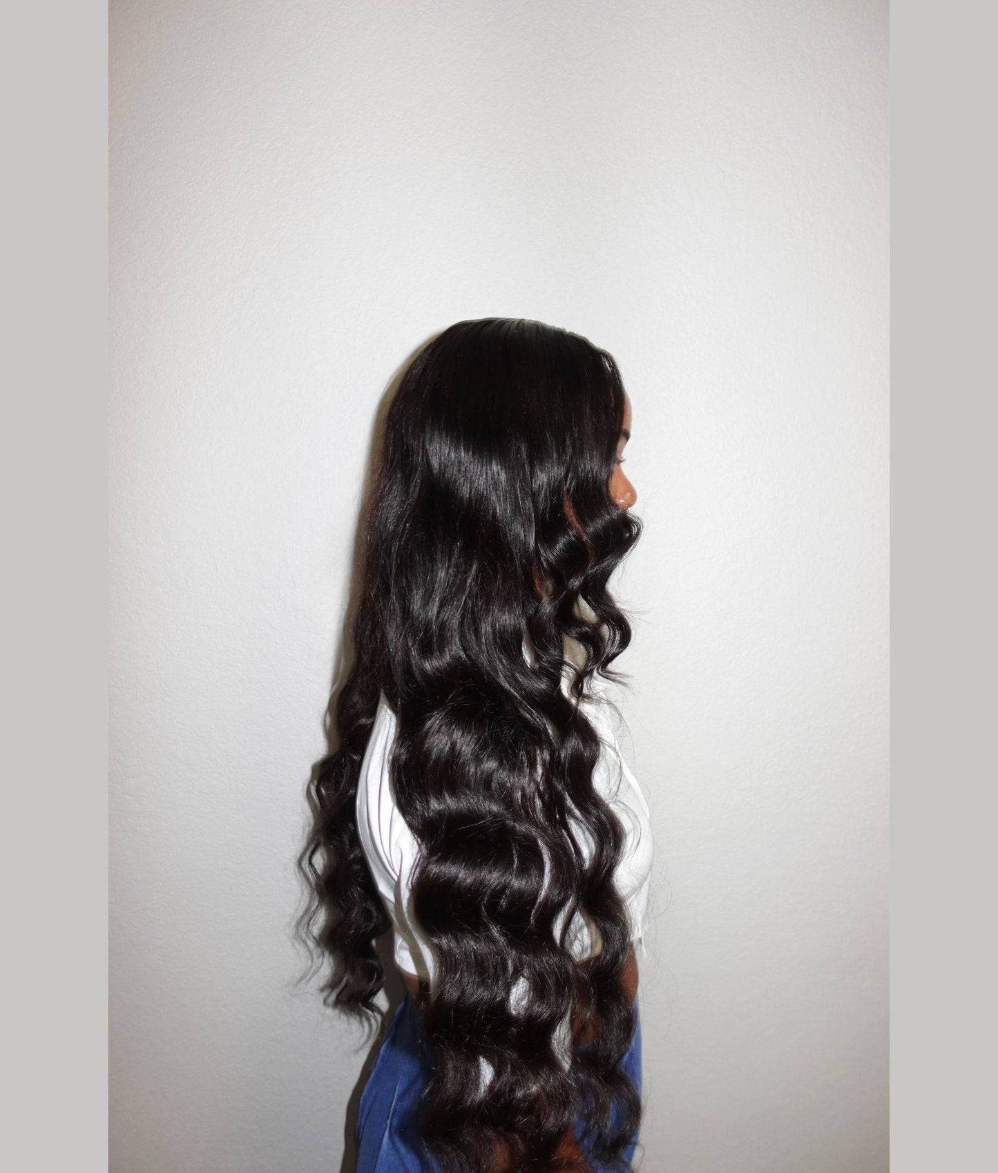 Cabello Virgen con Ondas Corporales