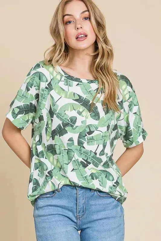 Camisetas Trendsi Camiseta Estampada Casual para Mujer Ligera y Cómoda