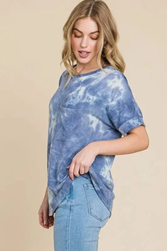 Women's T-Shirt T-Shirt - Tie-Dye Soft & Comfy - Women's Casual Round Neck Short Sleeve