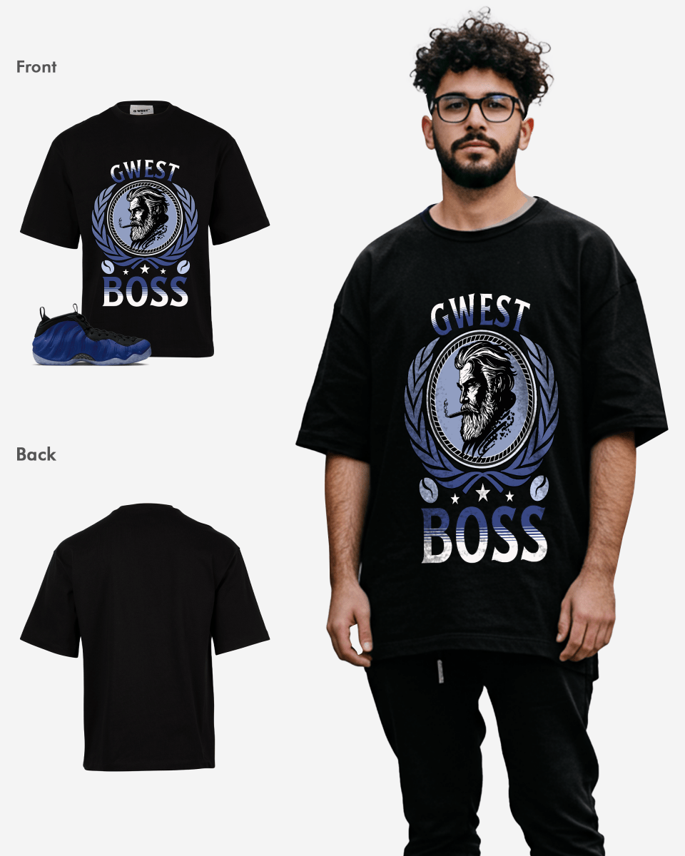 Camiseta oversize de hombre G West Boss Nature
