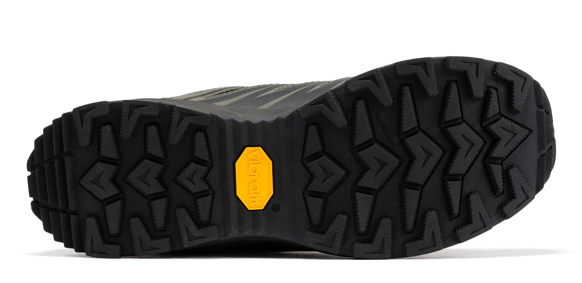 Botas Pro Botas de senderismo impermeables metálicas verdes de 6 pulgadas con suela exterior VIBRAM® Traction Lug BP22111