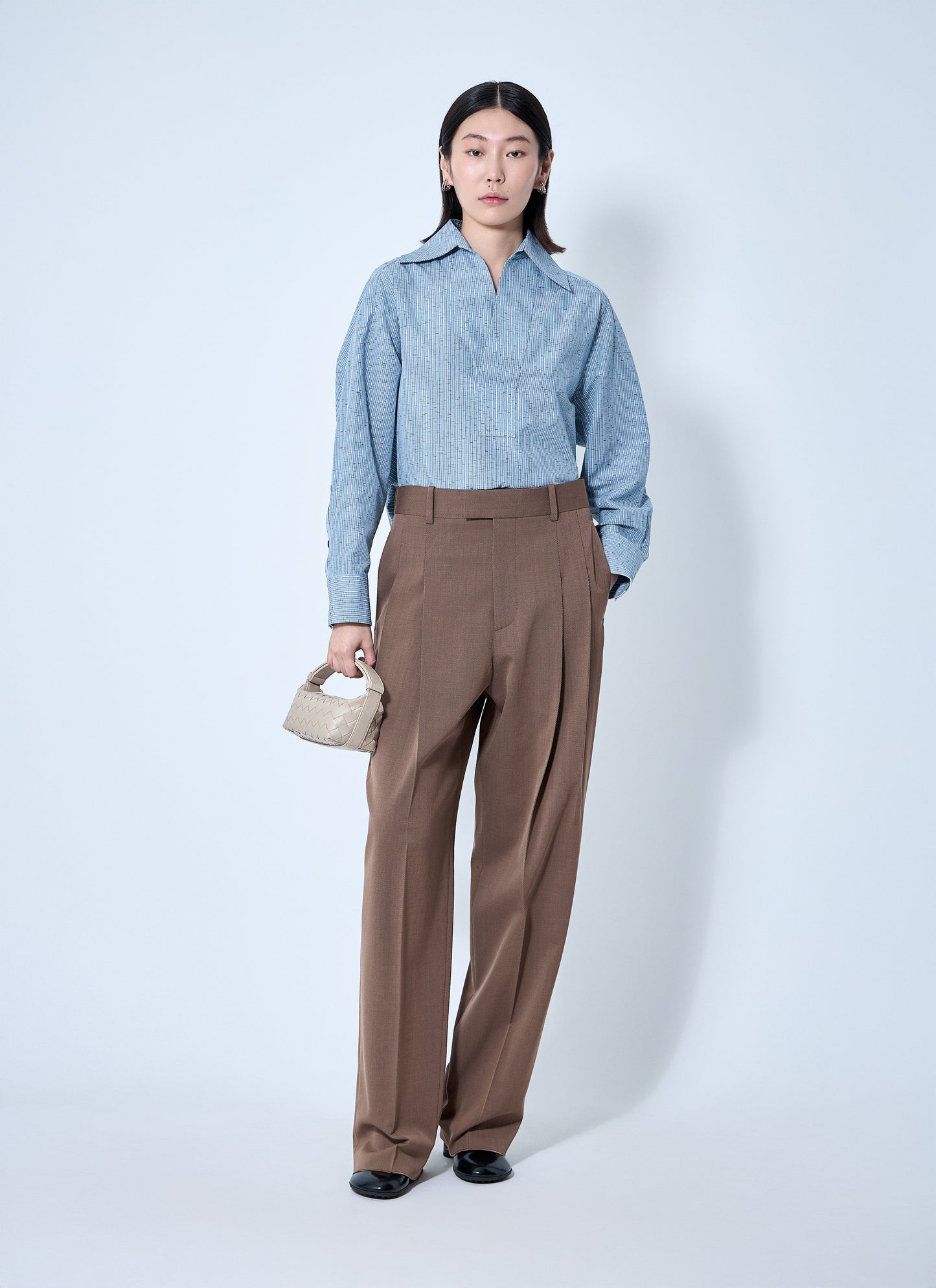 Bottega Veneta Women Striped Shirt