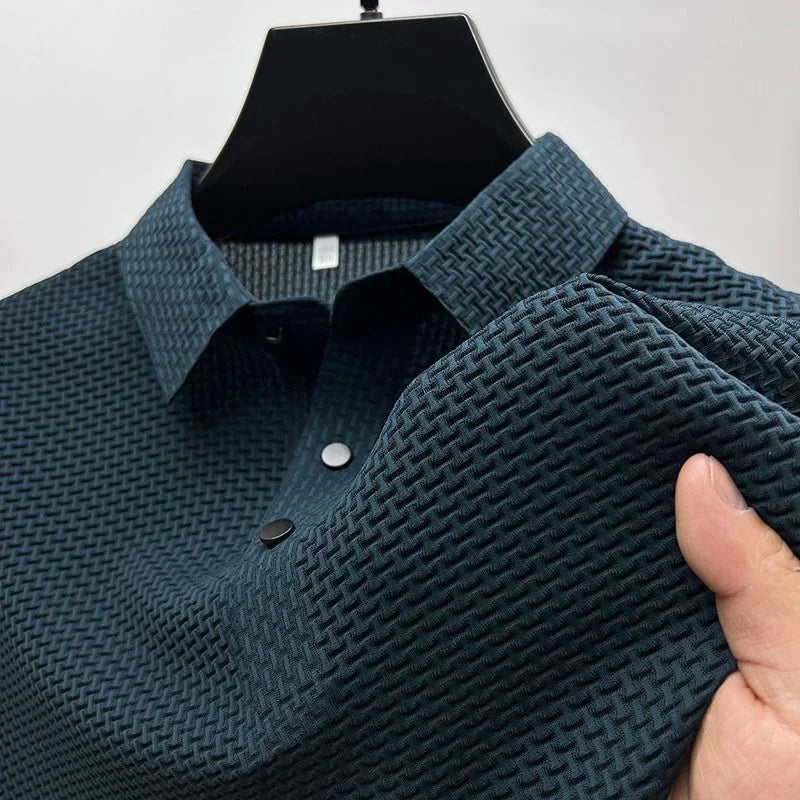 Boys Men's Ice Silk Mesh Polo Shirt - # BOAA13510038